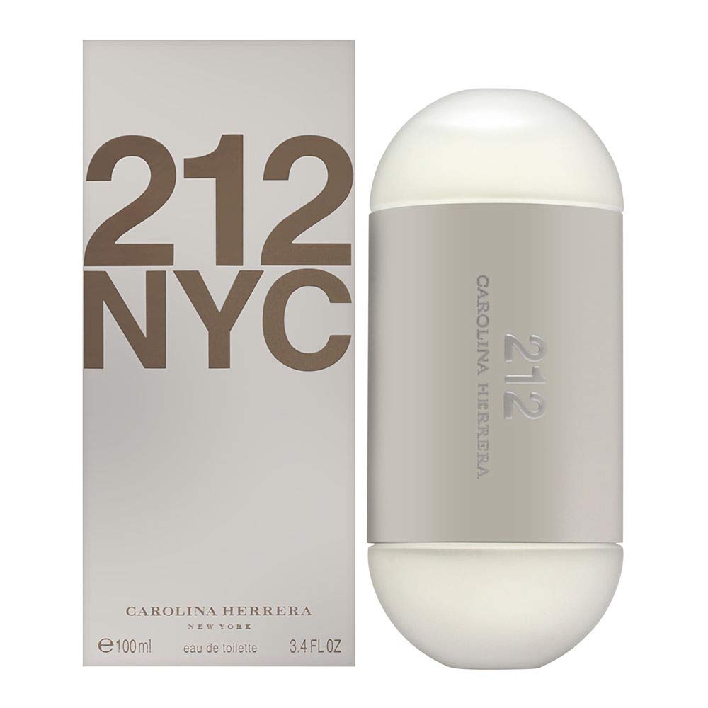 Carolina Herrera 212 Eau de Toilette Spray for Women, 3.4 Fluid Ounce - Medaid International