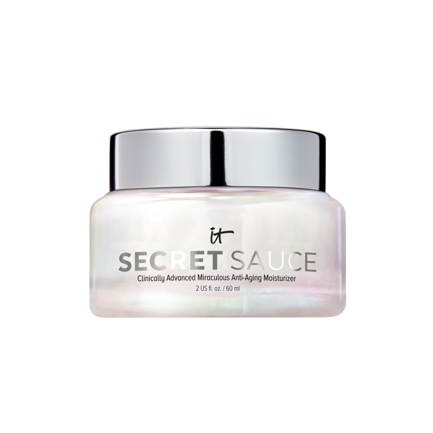 IT Cosmetics Secret Sauce Anti-Aging Face Moisturizer - Hydrating & Plumping Moisturizer Face Cream For Fine Lines, Wrinkles & Dark Spots - Vegan - Day or Night Facial Moisturizer - 2 fl. oz - Medaid International