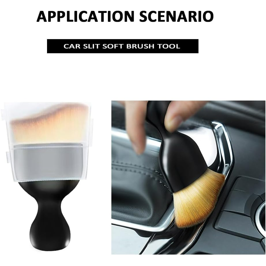 Car Cleaning & Detailing Brush – Scratch-Free Interior Duster & Tools