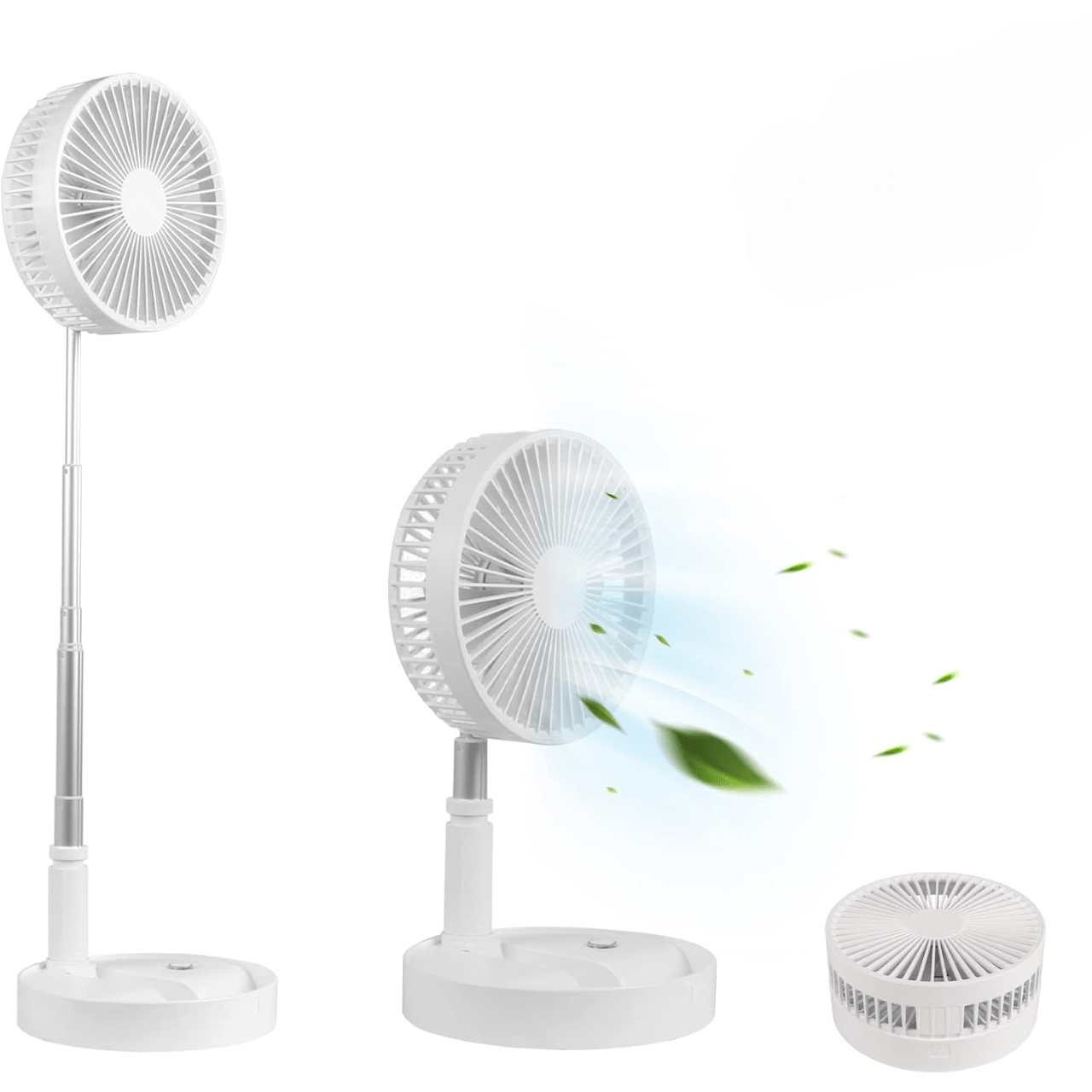 Expandable Folding Standing Fan