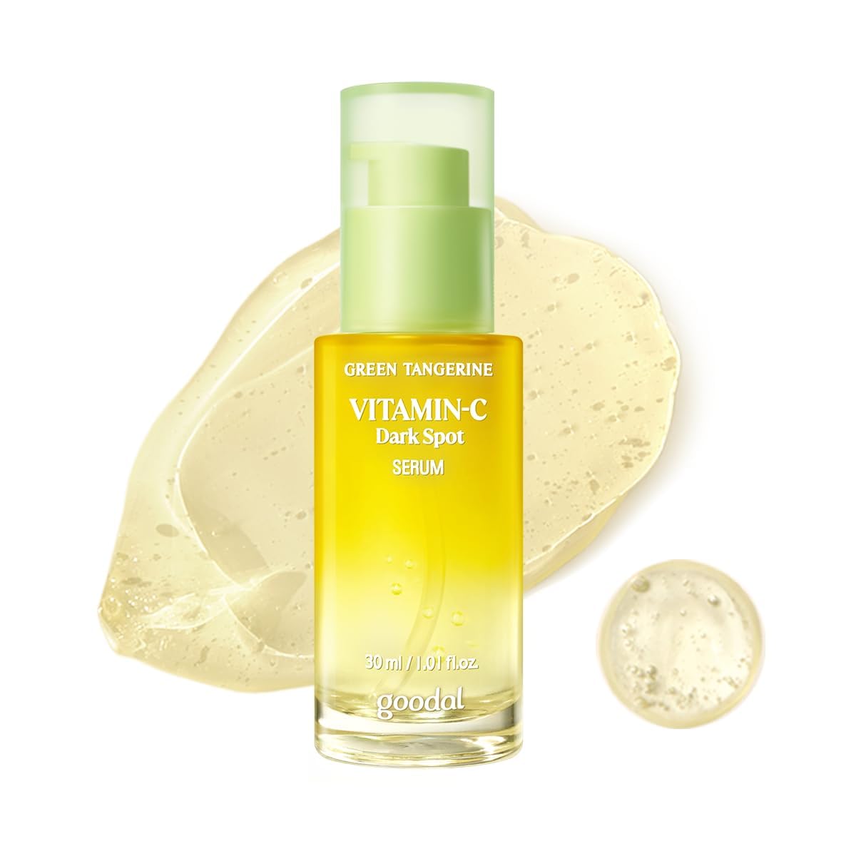GOODAL Green Tangerine Vitamin C Serum, Korean Skin Care - Advanced Version 1.02 fl oz - Medaid International