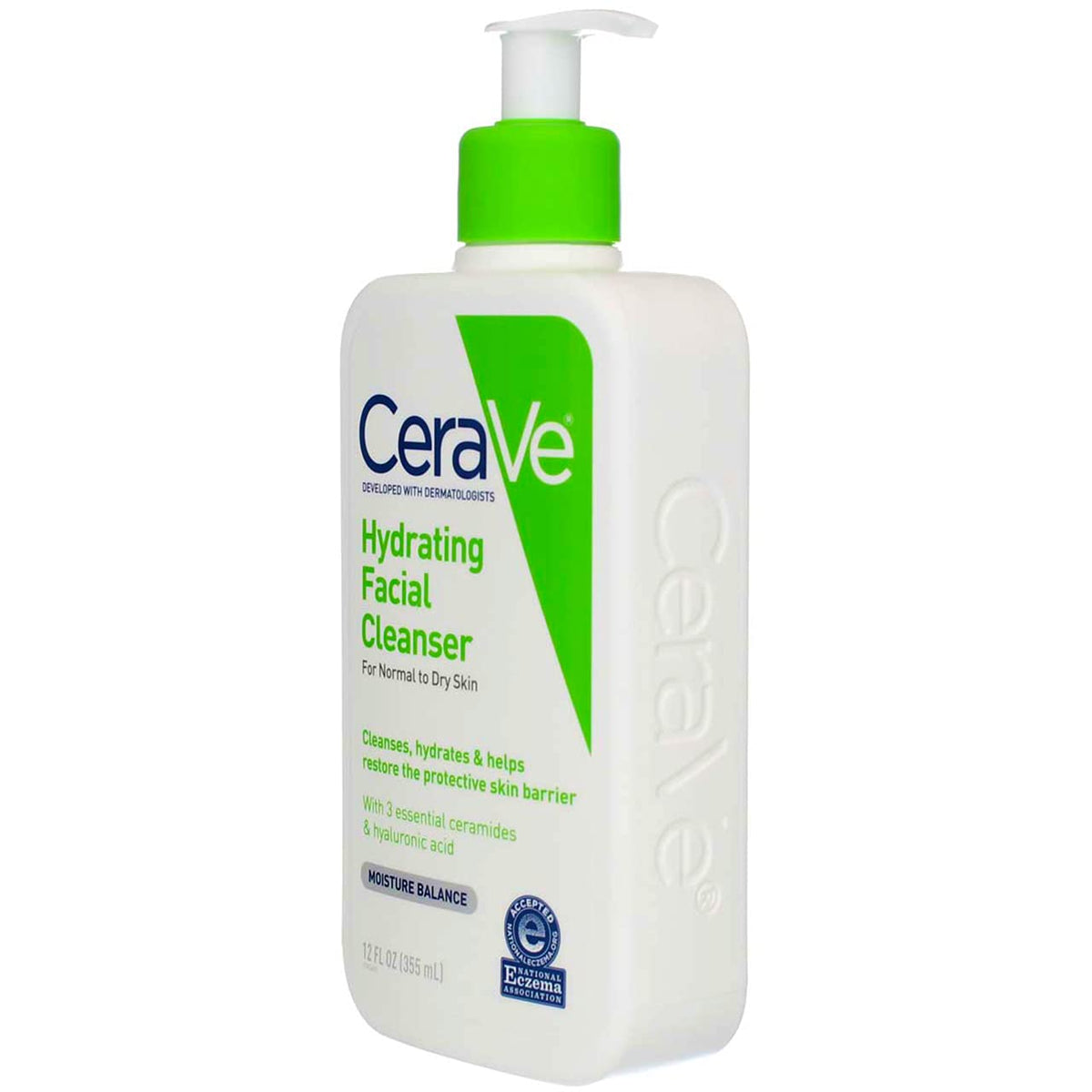 CeraVe Hydrating Cleanser for Normal to Dry Skin with Hyaluronic Acid
