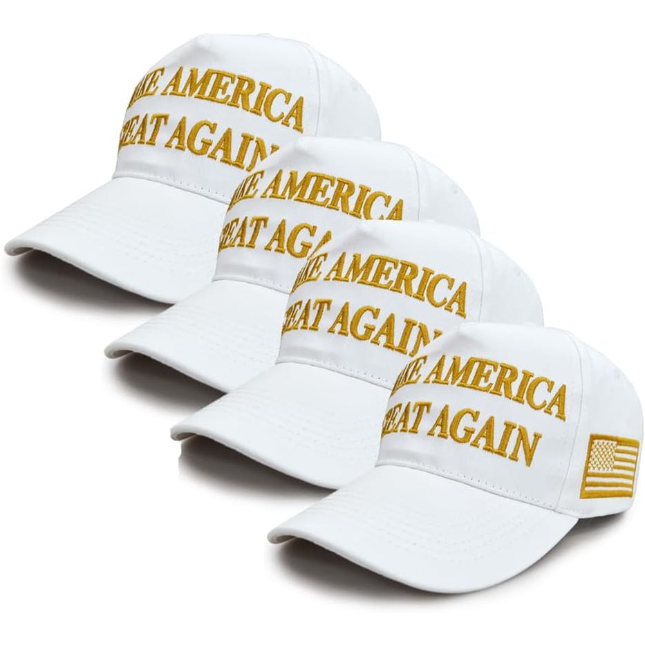 AirPlace Dark MAGA Hat, Make American Great Again Hat 2024, 45-47 Trump Hats Never Surrender Slogan Baseball Cap - Medaid International
