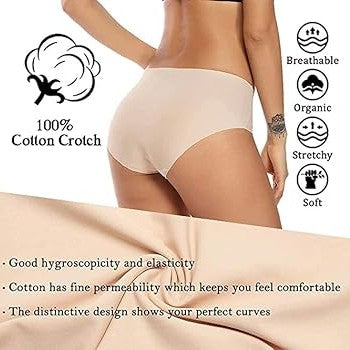 Anti-Wedgie  Seamless Underwear | Pack Of 3 Pieces