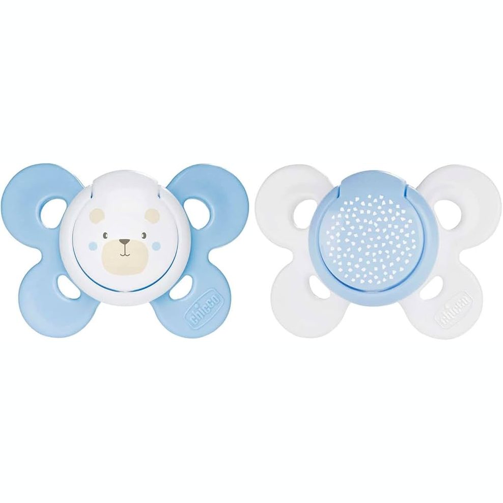 Chicco D - Physio Silicone - D Comfort - 2-6m - 2pcs - Boy