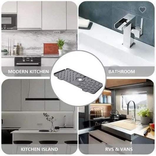 Silicone Faucet Drain Pad