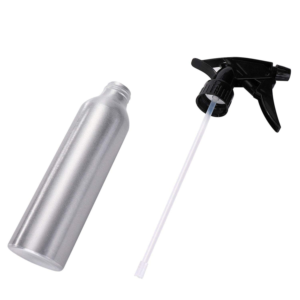 TERRIFI 250ml Empty Aluminum Spray Bottle, 2pcs Reliable Sprayer Empty Spray Bottles Atomizer Mist Perfume for Hairdressing Green Soap Flowers Water Sprayer Tool