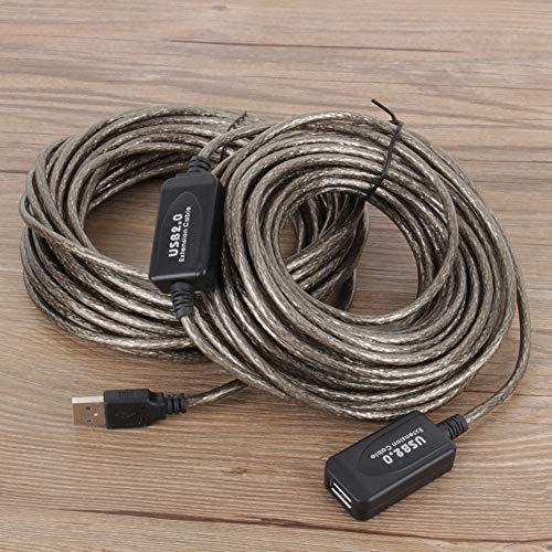 Goshyda - 20M USB 2.0 Extension Cable, High-Speed Transfer up to 480 Mbps