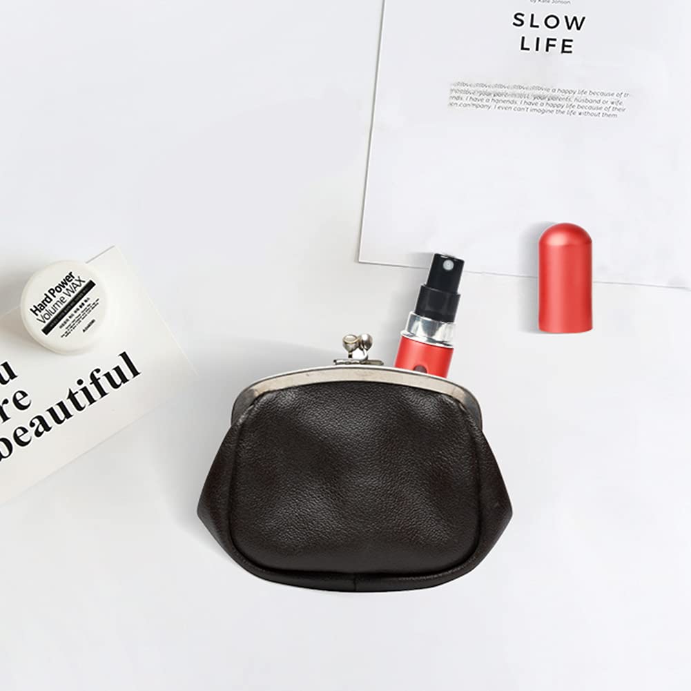 Saiveina Portable 5ml Mini Perfume Atomizer Bottles, Refillable Perfume Spray Bottle, Scent Pump Case, Empty Perfume Bottles for Travel and Outgoing(4 Pack) - Medaid International