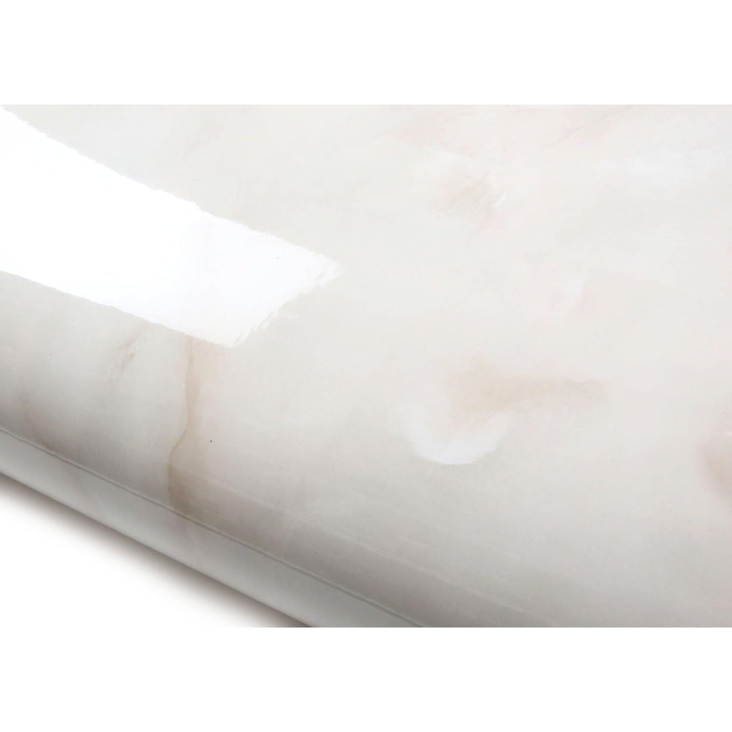 ROSEROSA Peel and Stick Glossy Faux Marble Self-Adhesive Wallpaper Door Wrap Countertop Moulding Trim NI987 - Medaid International