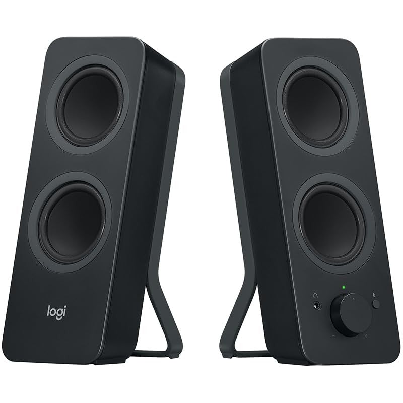 Logitech Z207 - Altifalantes - para PC - Canal 2.0 - sem fios - Bluetooth - 5 Watt (Total) - Preto - Medaid International