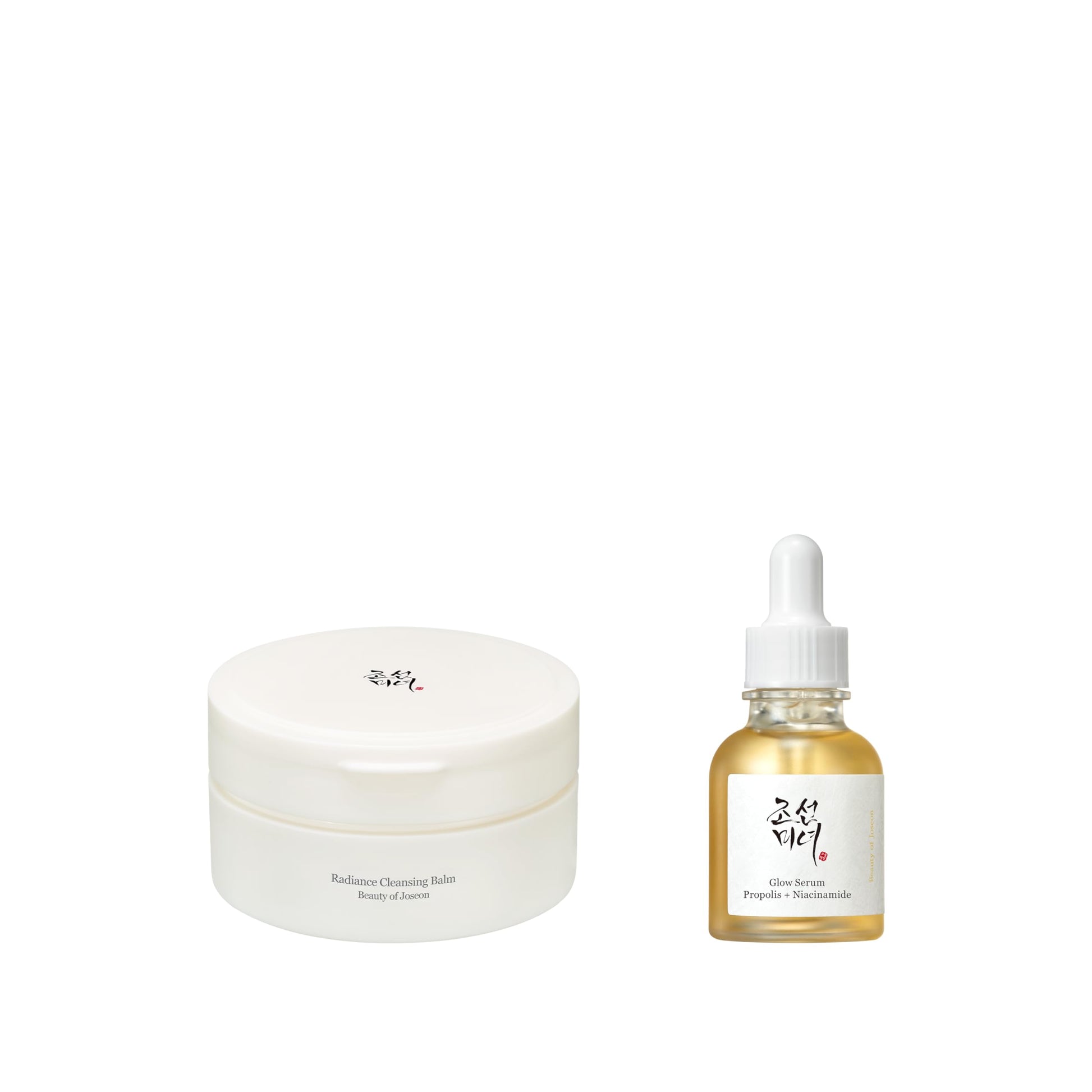 Beauty of Joseon Radiance Cleansing Balm (100ml, 3.38 fl.oz) + Glow Serum (30ml, 1 fl.oz) Korean Skincare - Medaid International