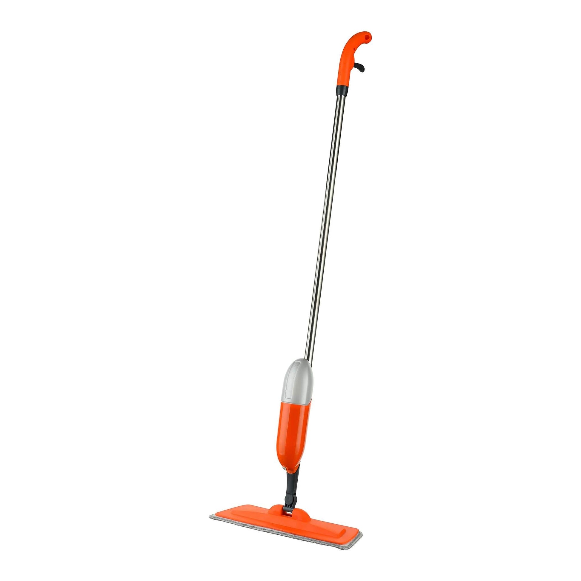 Macromax Funny Spray Mop – Compact 350ml Refillable Bottle – 360° Rotating Microfiber Floor Mop – Water-Saving Spray System – Bucket-Free Cleaning for Tile, Laminate & Wood Floors - Medaid International