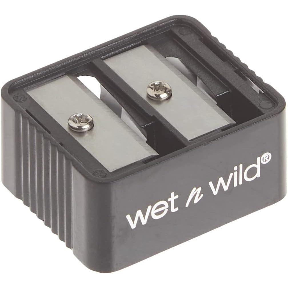 wet n wild Dual Pencil Sharpener Dual-Pencil Eyeliner Pencil Sharpener | Convenient | Essential Tool | Sharpens | Easy To Clean | Travel-Friendly | Compact - Medaid International