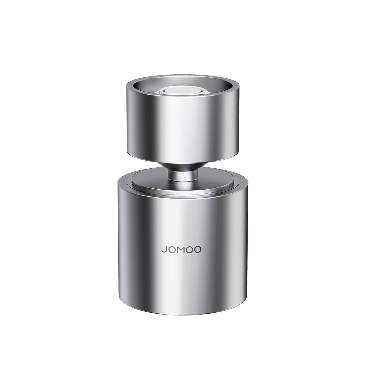 JOMOO Splash Filter Faucet Aerator, 360-Degree Rotate Conservation Faucet with 5 Adapters and Gasket, Faucet Sprayer Replacement Part for Kitchen and Bathroom