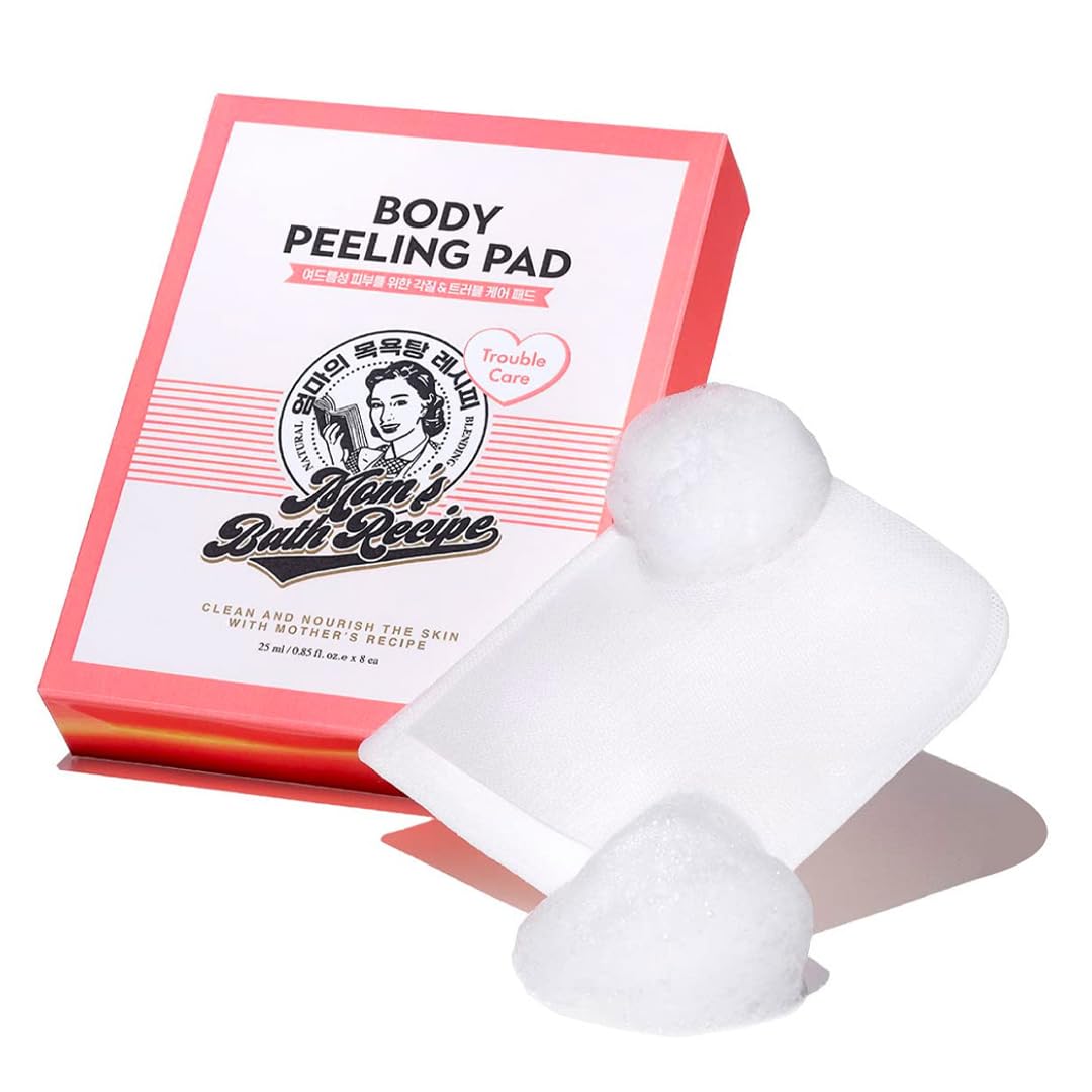 Mom’s Bath Recipe X8 Korean Body Peeling Pad Trouble Care