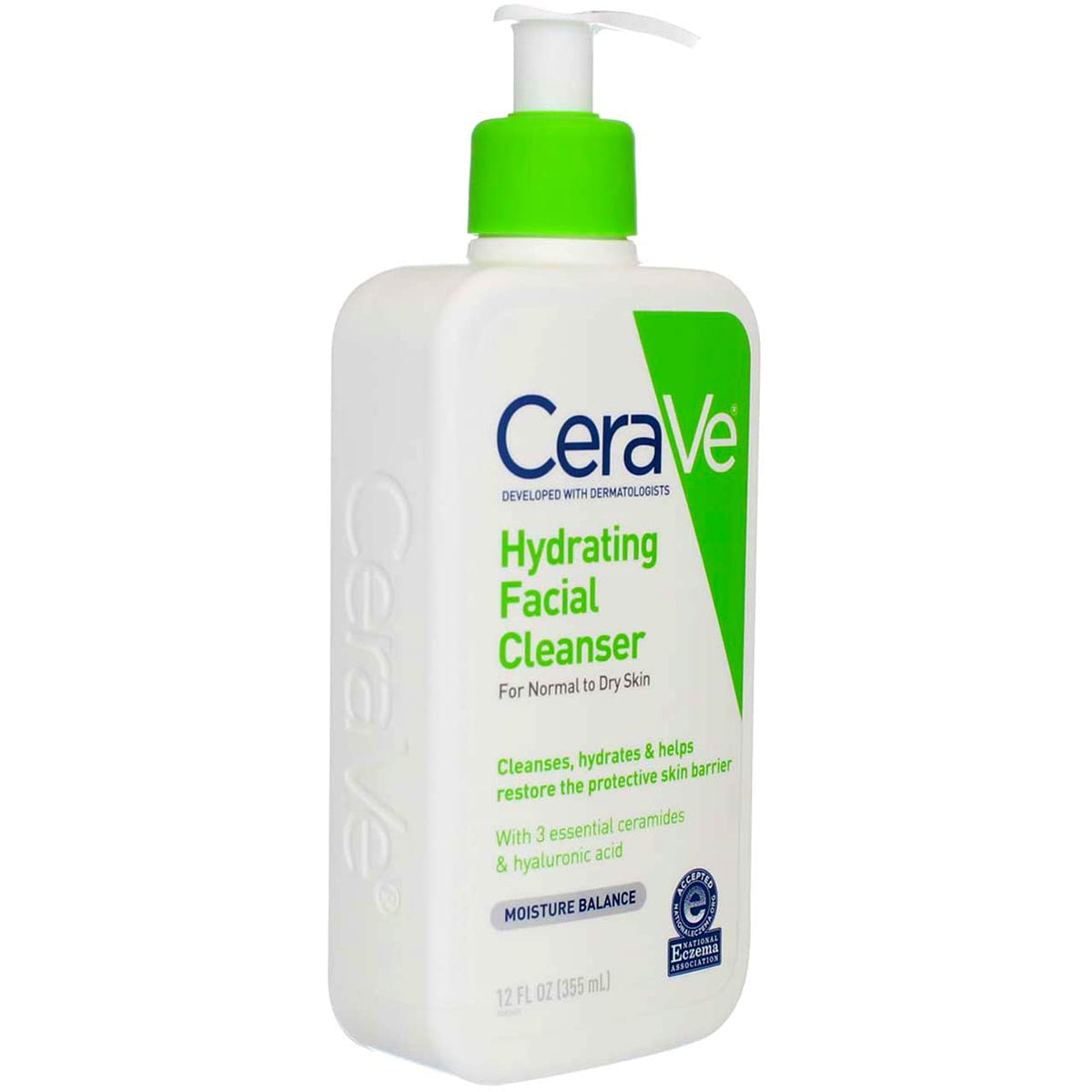 CeraVe Hydrating Cleanser for Normal to Dry Skin with Hyaluronic Acid