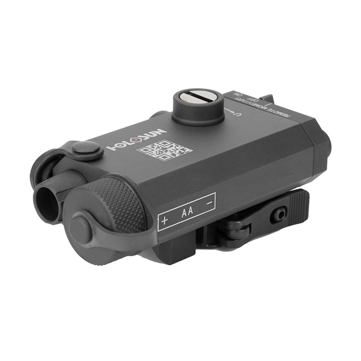 Holosun Infrared Collimated Laser Sight, Class 2M, 7075 Aluminum, QD Pick Rail Mount, IP67 Waterproof, Remote Switch Included (LS117IR) - Medaid International