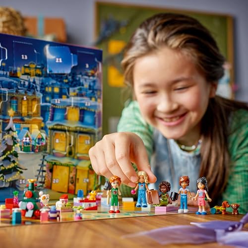 Lego 42668 Friends Advent Calendar 2025 Toy Birthday Present Blocks Educational Girls Boys Children 6 7 8 9 Years Old Vehicles Cars Disney Merchandise Christmas - Medaid International