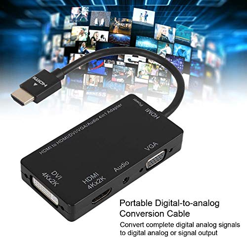 Boquite - Digital-to-Analog Conversion Cable, Portable Hot Swap Adapter, Quick Installation