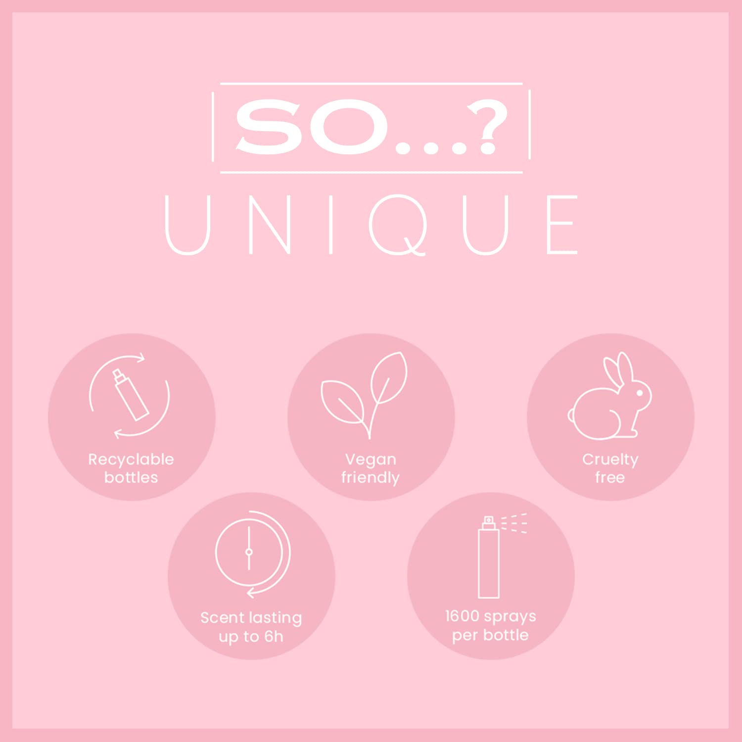 So…? Unique Sweet Pea Body Mist - Perfect Gifts For Women - Vanilla Perfume With Floral, Fruity Notes And Musk - Ideal Perfume For Women - 5.1 oz - Medaid International
