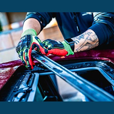 Seiz - High-Performance Rescue Glove with Shock Protection & Seamless Knit Design