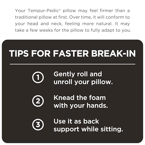 Tempur-Pedic TEMPUR-Cloud Pillow for Sleeping, Standard, White - Medaid International