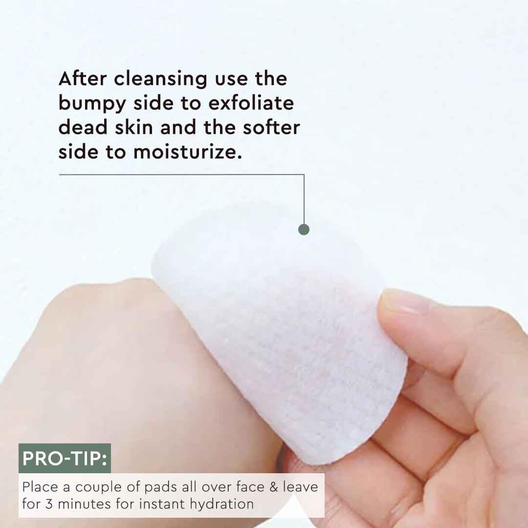 The Face Shop Tea Tree Toner Pads - Improve Uneven Skin Tone, Pore Minimizer - Exfoliating Dual Sided Toner Pad - AHA, BHA, PHA, Hyaluronic Acid - Cotton Facial Pad - Korean Toner - Korean Skin Care - Medaid International