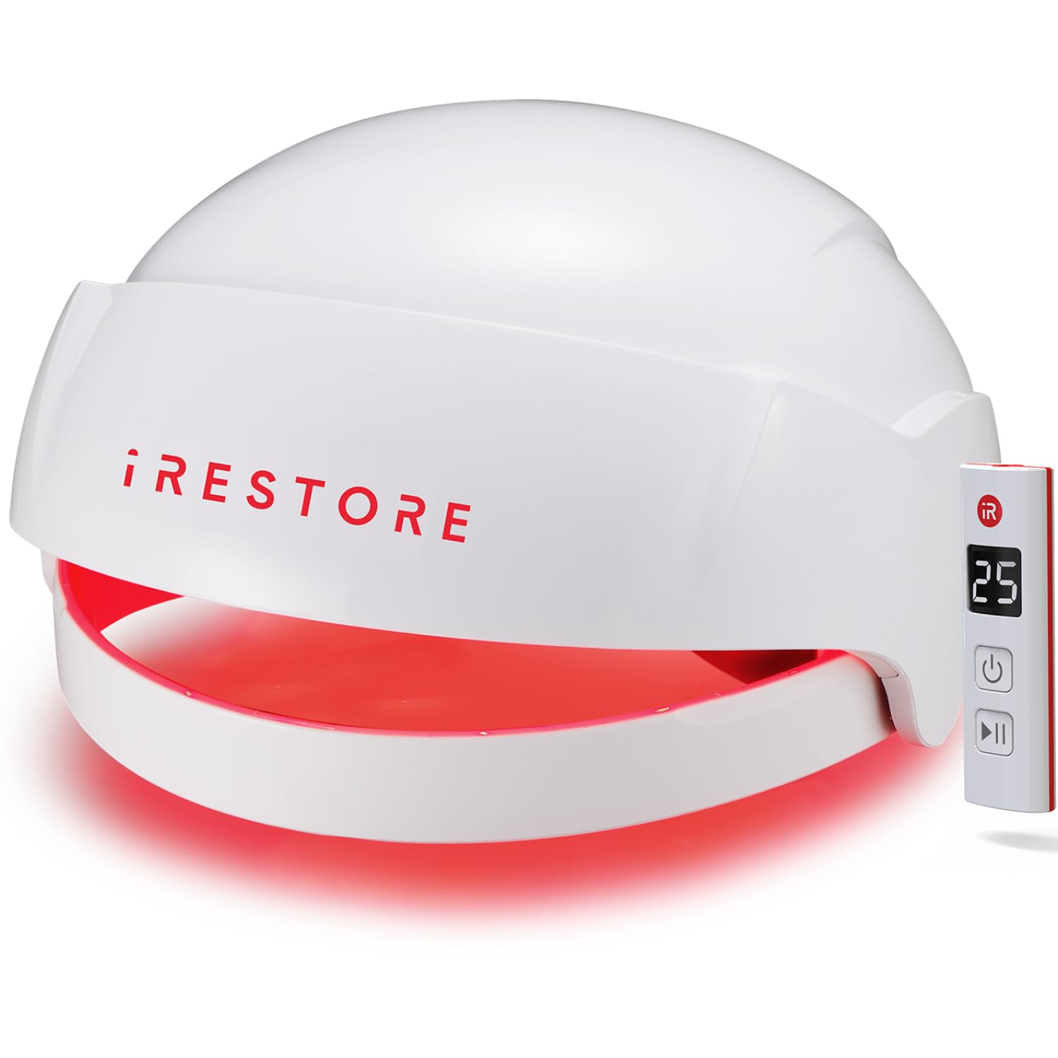 iRestore Essential - Laser Red Light Therapy for Hair Growth - FDA Cleared Hair Loss, Hair Thinning & Alopecia Treatment for Men & Women - Laser Cap for Hair Regrowth Stimulate Denser Fuller Hair - Medaid International