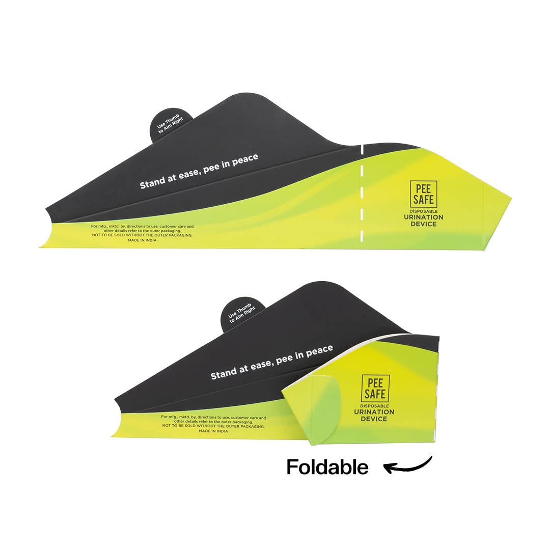 Pee Safe Travel Buddy Foldable & Disposable Urination Device For Women | Ideal For Pregnant Women & Travellers | Easy To Carry | Reduces Risk Of UTI - Medaid International
