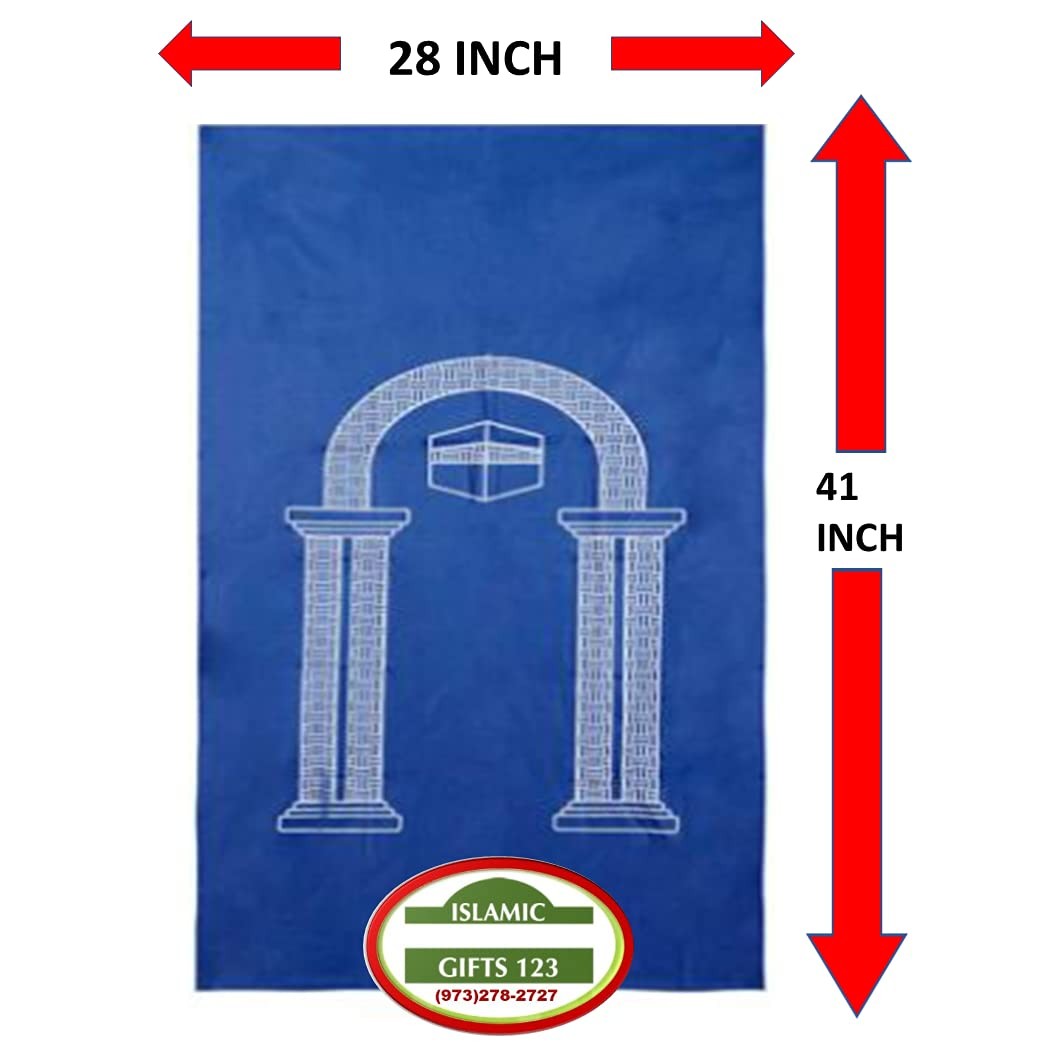 12 Pcs Mini Pocket Portable Travel Prayer Praying Rug Mat Namaz Carpet Islamic Muslim Musallah Foldable Waterproof Salah Gift Ramadan Eid Gifts - Medaid International