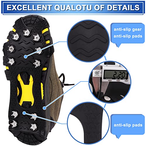 Winline - Durable Stainless Steel Shoe Spikes for Winter Grip & Safety
