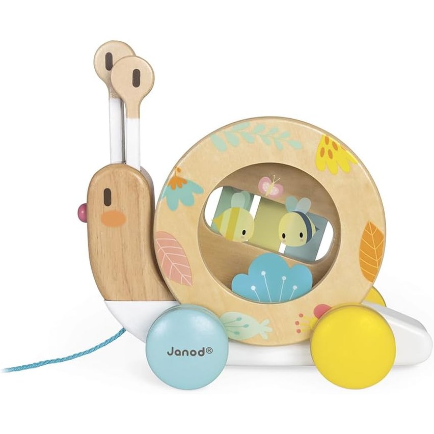Janod - Pure Pull-Along - Snaif Wood