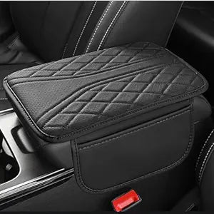 Universal Car Armrest Cover – Anti-Slip Leather Protector