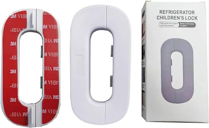 Fridge Door Lock for Kids – Easy No-Drill Safety Lock