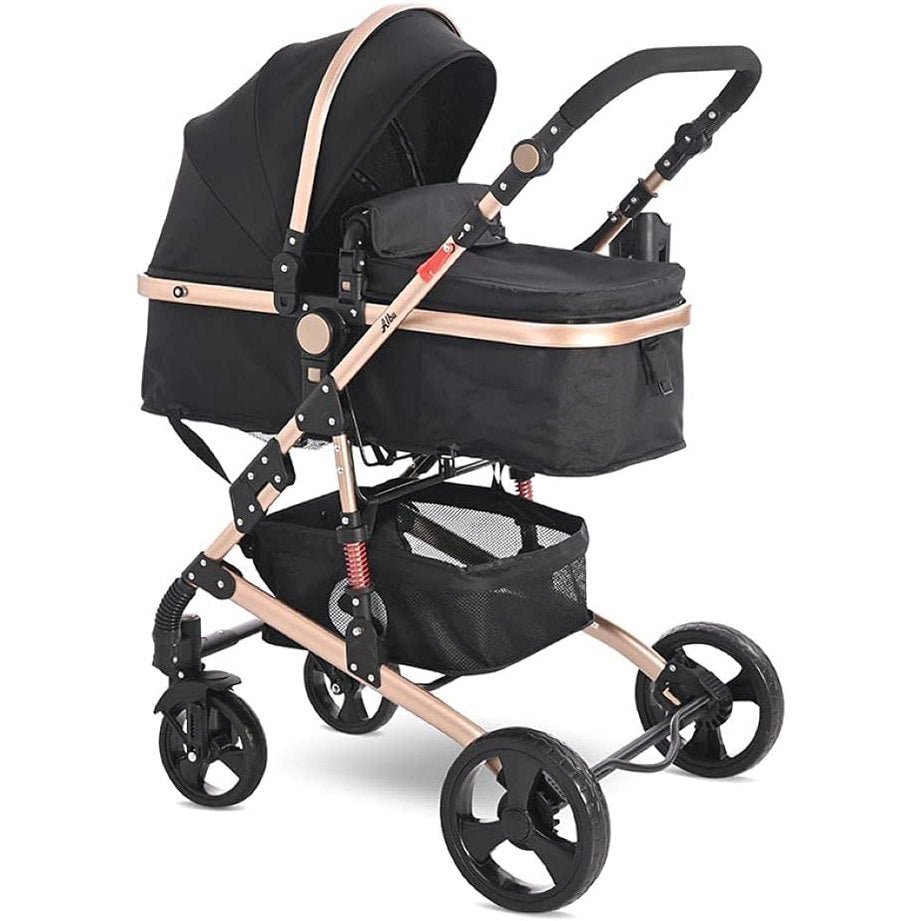 Lorelli - Baby Stroller - Alba Premium Set 3in1 - (NEW) - Black - Travel System