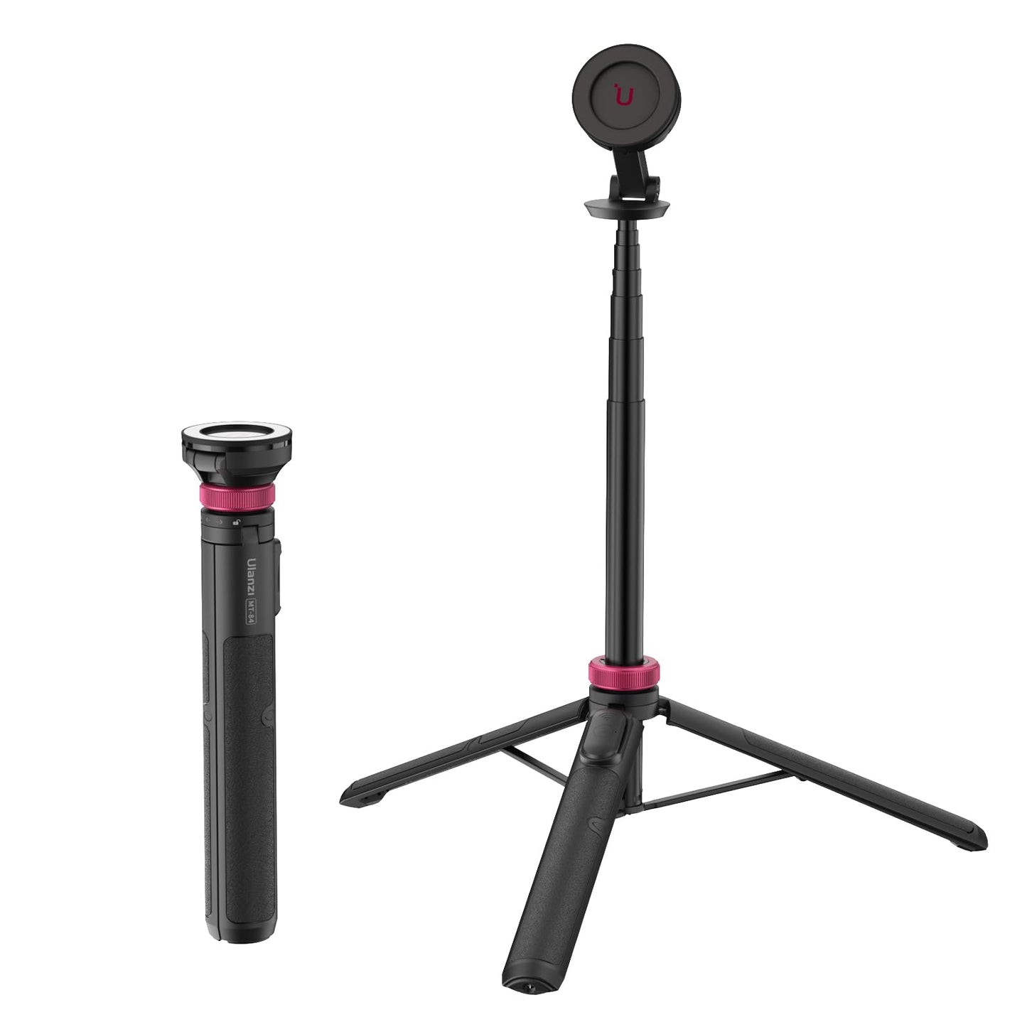 ULANZI MT-84 Magnetic Phone Tripod 58inch Extendable Magnetic Phone Selfie Stick - Medaid International