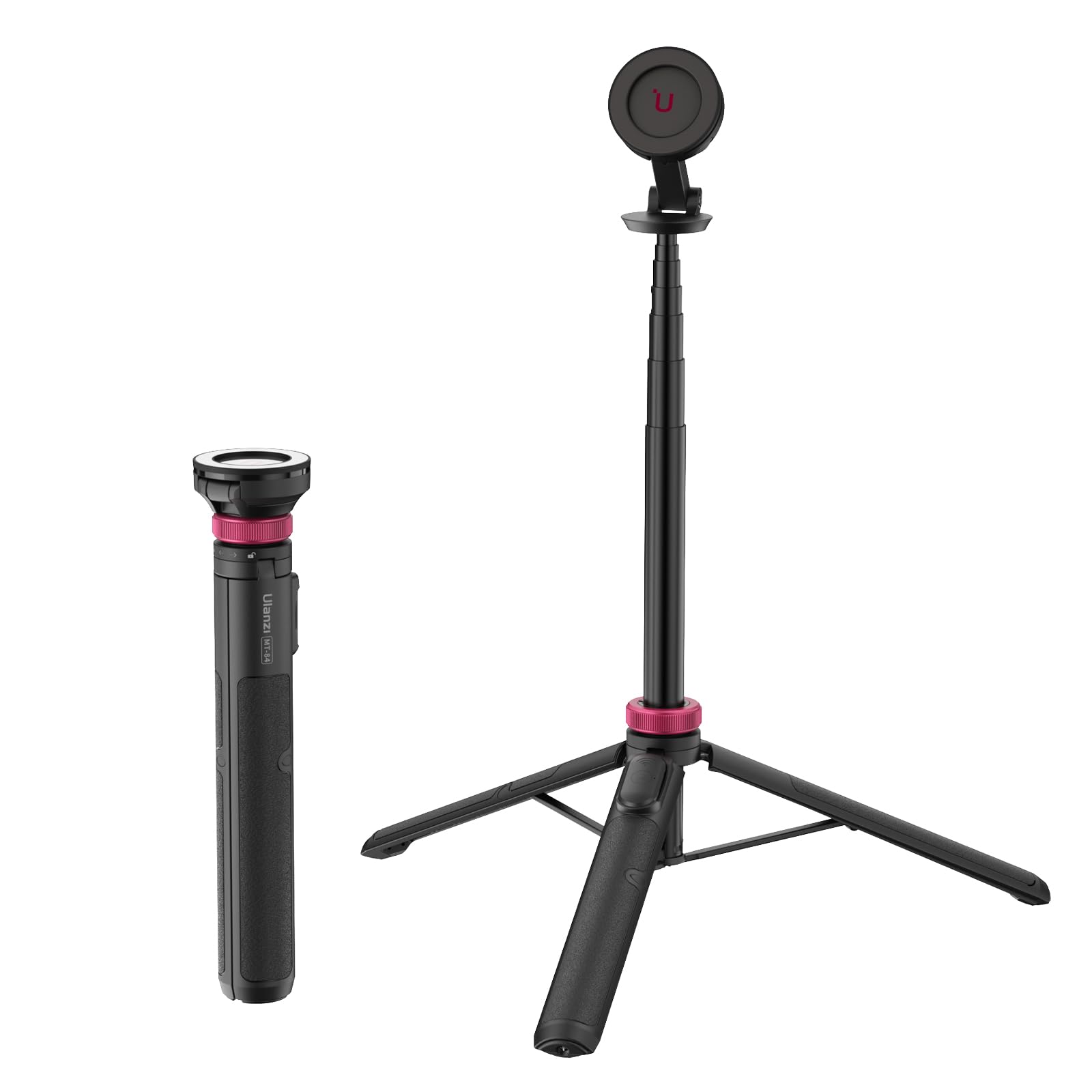 ULANZI MT-84 Magnetic Phone Tripod 58inch Extendable Magnetic Phone Selfie Stick - Medaid International