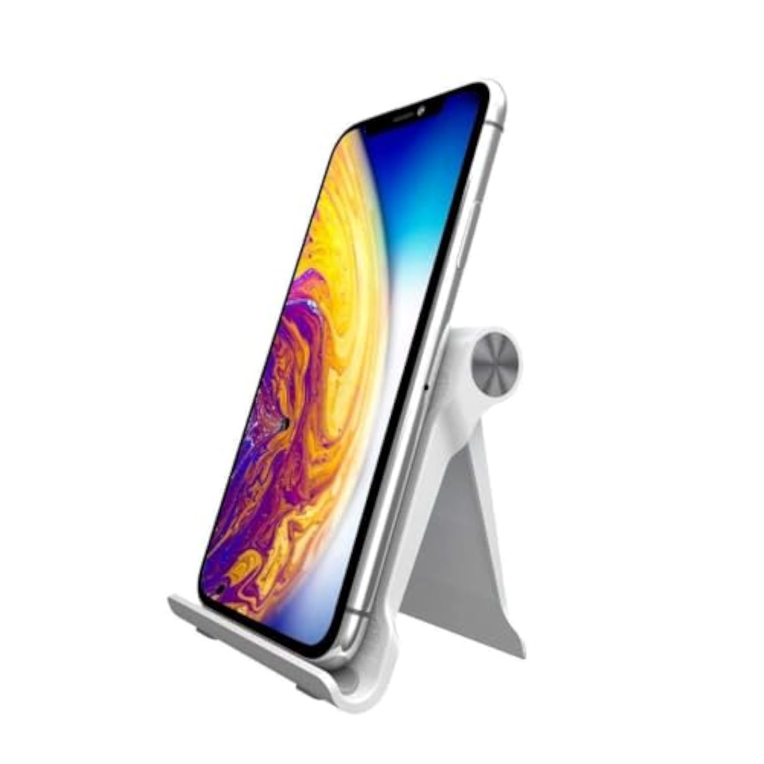 Portronics Modesk 200 Universal Mobile Phone Stand for Desktop Table for All Device Size Upto 7 Inch - Medaid International