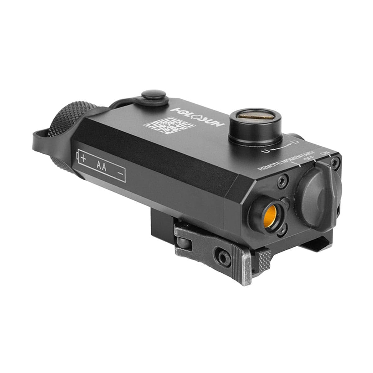 Holosun Infrared Collimated Laser Sight, Class 2M, 7075 Aluminum, QD Pick Rail Mount, IP67 Waterproof, Remote Switch Included (LS117IR) - Medaid International