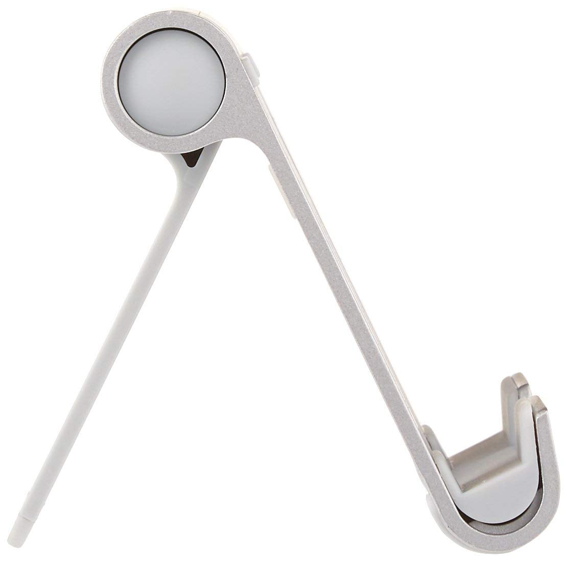 AmazonBasics L6LSH001-CS-R Multi-Angle Portable Stand for Tablets, E-readers and Phones - Silver - Medaid International