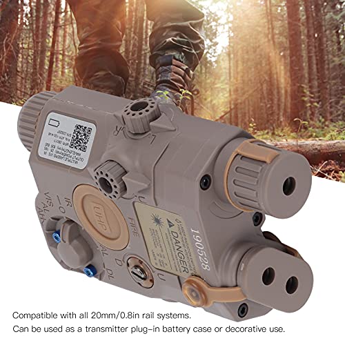 Gedourain - Durable PEQ-15 Battery Box for Airsoft, Sand Color, Tough Design