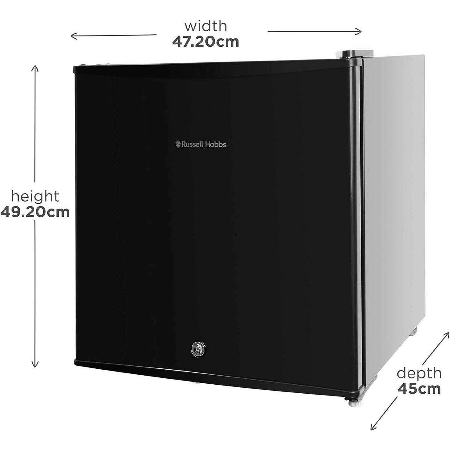 Table Top Mini Fridge in Black - Medaid International