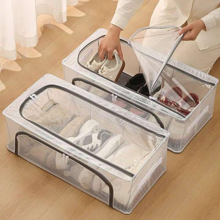 Foldable Closet Shoe Storage