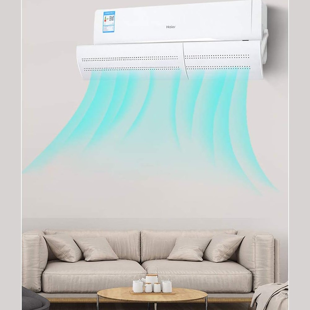 Foldable Air Conditioner Deflector Adjustable