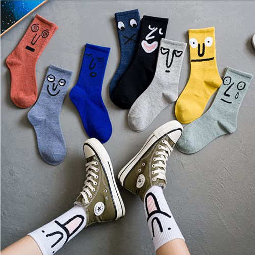 MORSNE Funny socks Novelty Cute Cool Colorful Cotton socks for Women and Men Cozy Gifts,10 pairs set - Medaid International