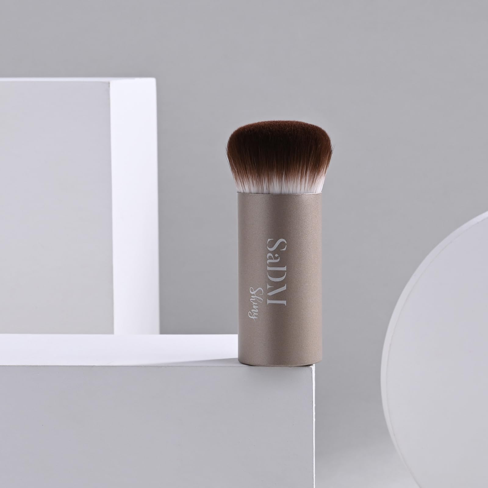 Kabuki Makeup Brush - Blender Brush for Powder, Cream, Liquid Foundation, Sunscreen, Blush Blending & Bronzer - Professional Make Up Brush - Full Face Makeup Brush - Vegan & Cruelty Free - Medaid International