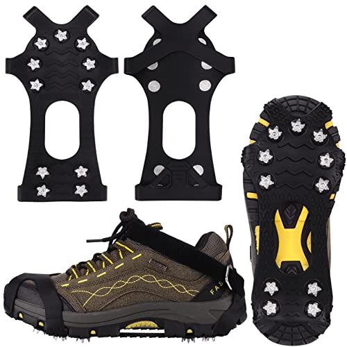 Winline - Durable Stainless Steel Shoe Spikes for Winter Grip & Safety