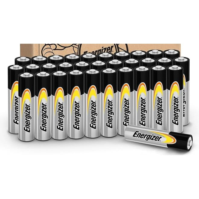 KEERCIGA Piles Alcalines Energizer Alkaline Power AA + AAA (Paquet de 48), Pack Combo de 48 - Medaid International