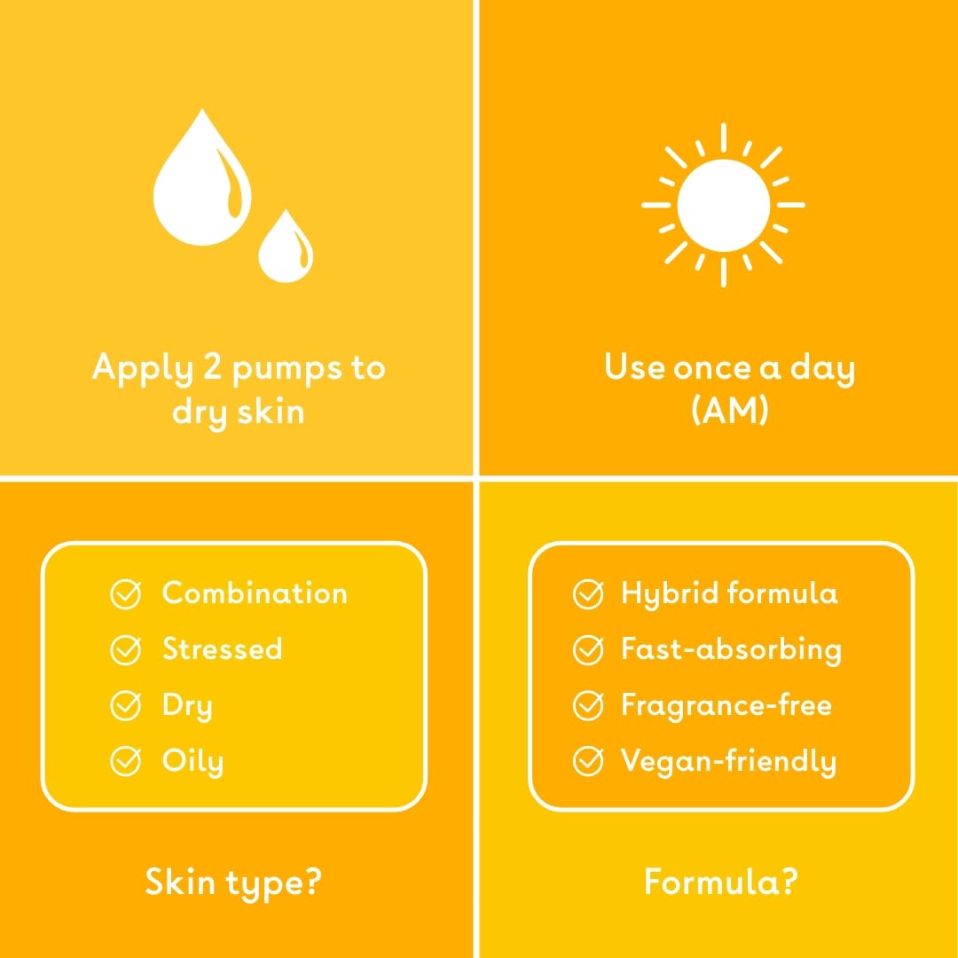 Q+A Vitamin C Brightening Face Serum (30ml), Vitamin C Serum for Face with Hyaluronic Acid, Hydrating and Anti-Ageing, Fragrance Free Skincare, Brightens Skin and Evens Out Skin Tone - Medaid International